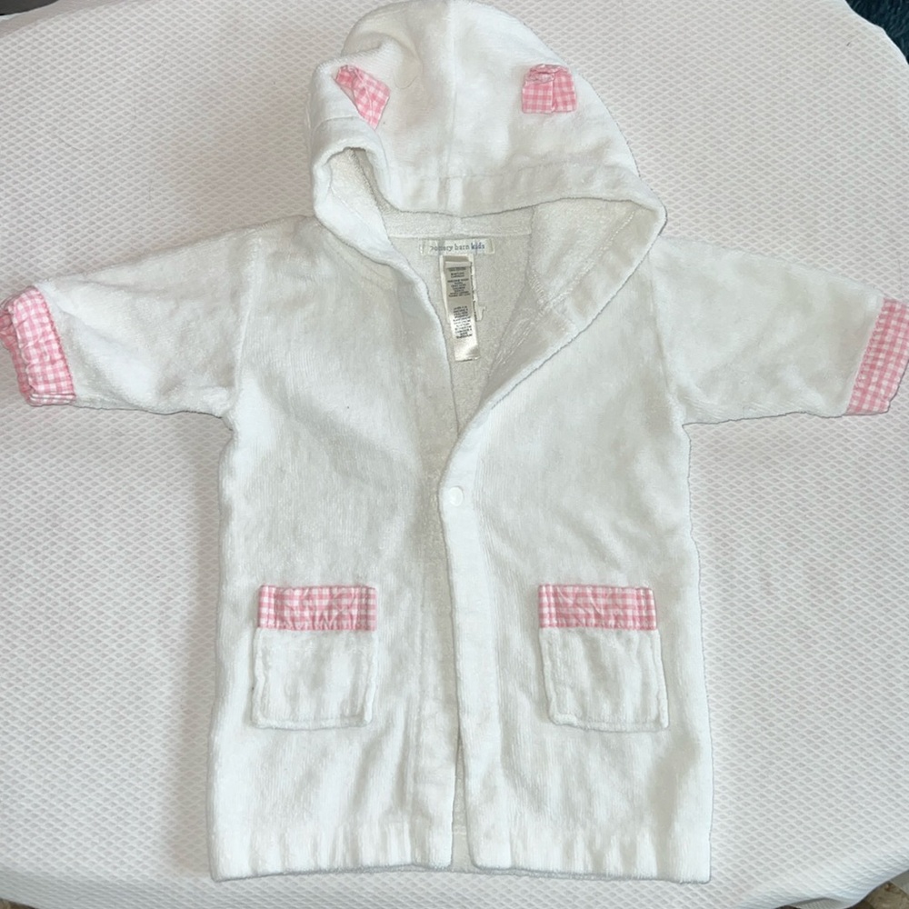 Pottery Barn Kids, 0-9M Terry Robe